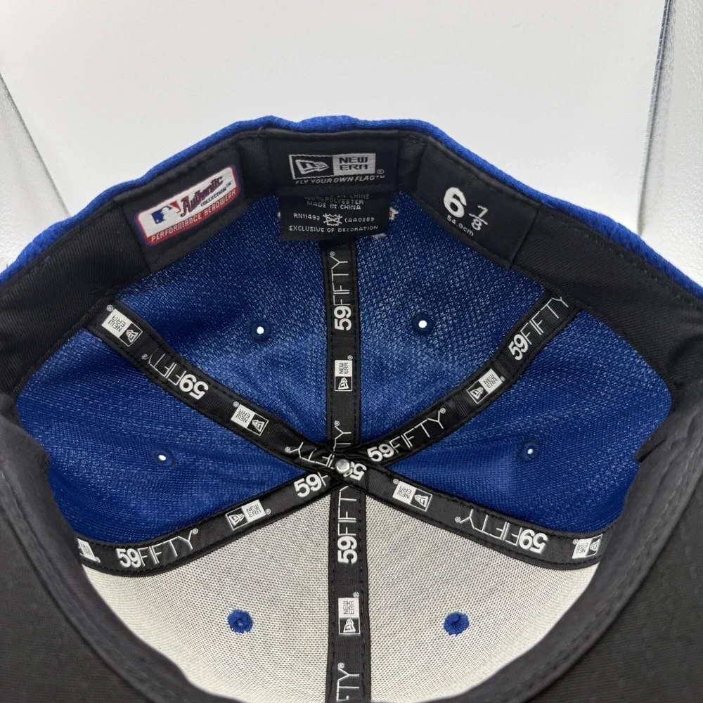 New Era 59Fifty Toronto Blue Jays Canada Maple Leaf‎ Blue Fitted Hat 6 7/8